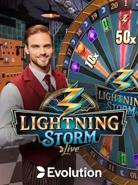 Lightning Storm game show at BOTTOP COM